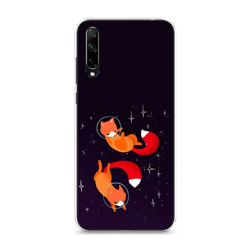 

Чехол Awog на Honor 30i "Лисы космонавты", Разноцветный, 6104050-4