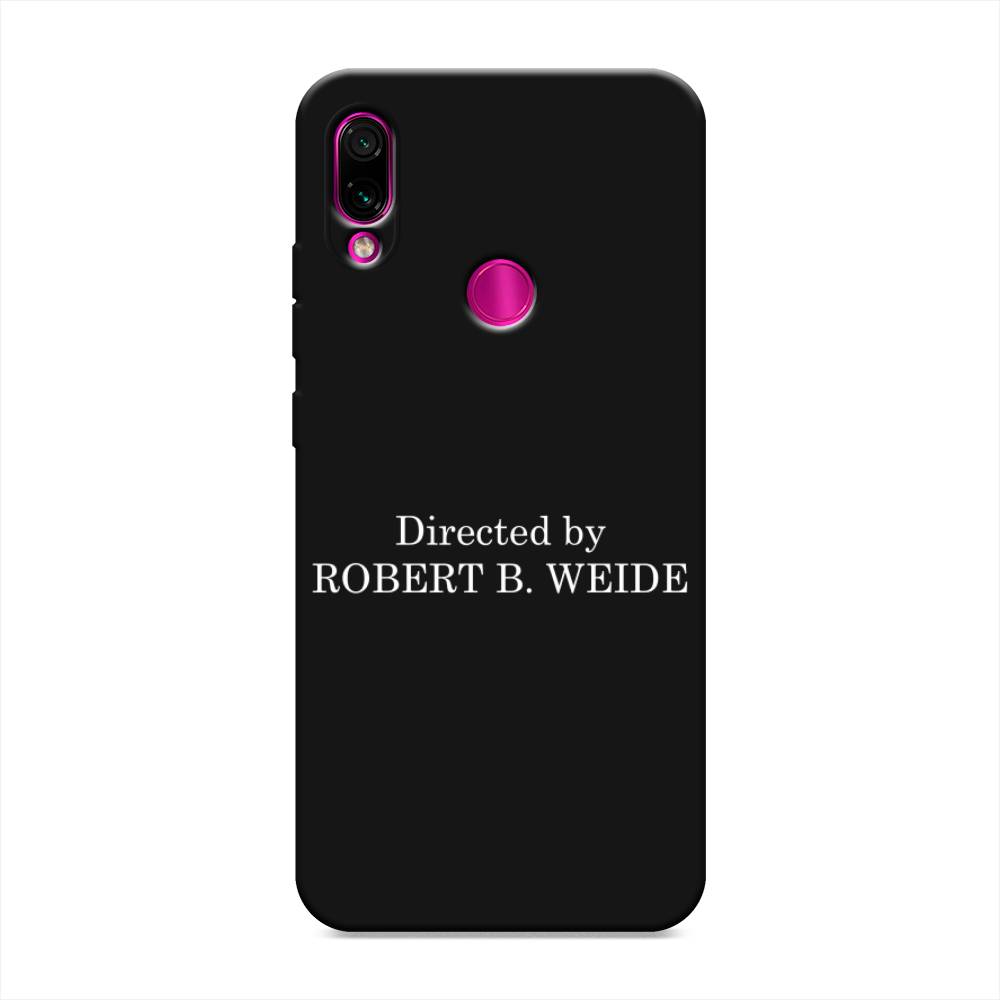 фото Матовый силиконовый чехол "robert b weide" на xiaomi redmi note 7 awog