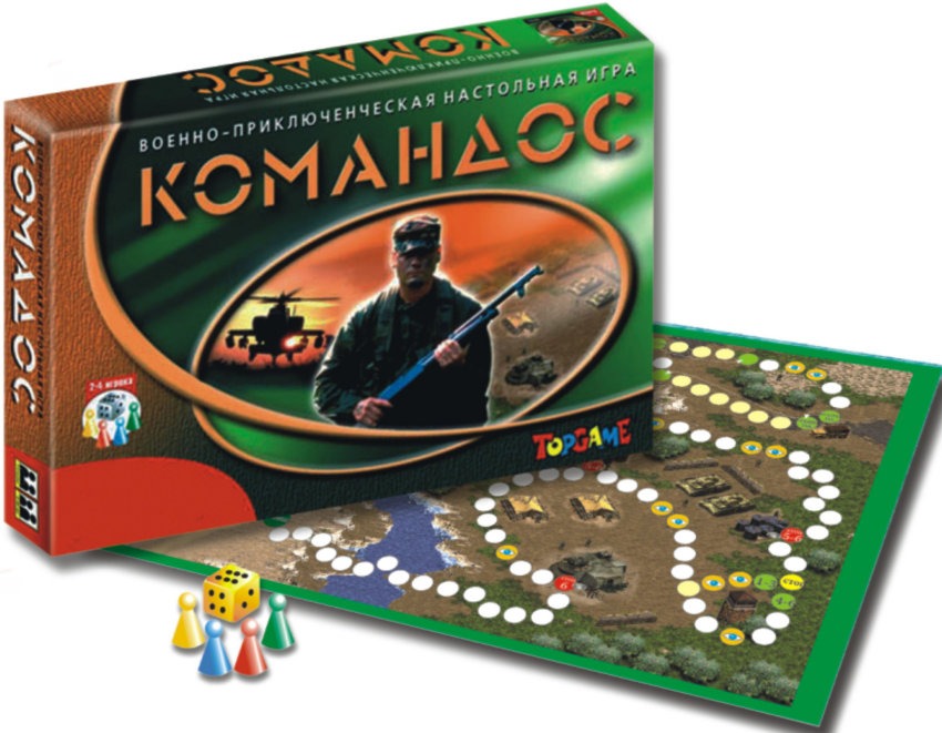 фото Настольная игра "командос", арт. 00067 topgame