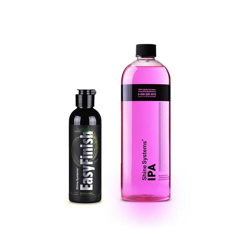 

Набор, ShineSystems, Easyfinish Kit - Easy Finish 200ml + ipa 750ml, Easy Finish