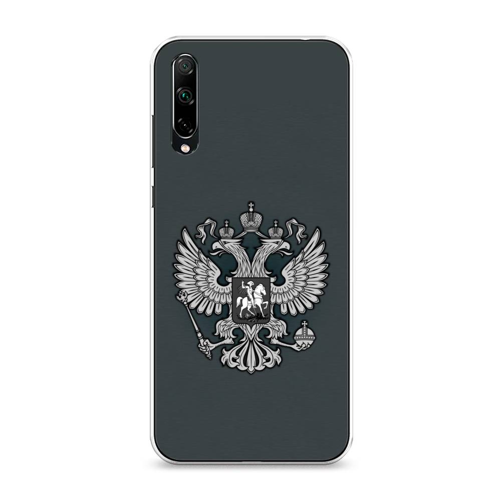 фото Чехол awog "герб россии серый" для honor 30i