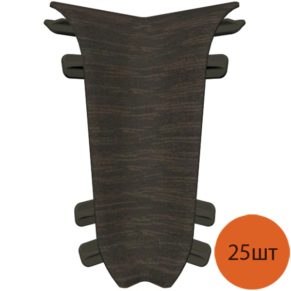 

IDEAL Komfort угол внутренний Венге черный 302 упак. 25шт.