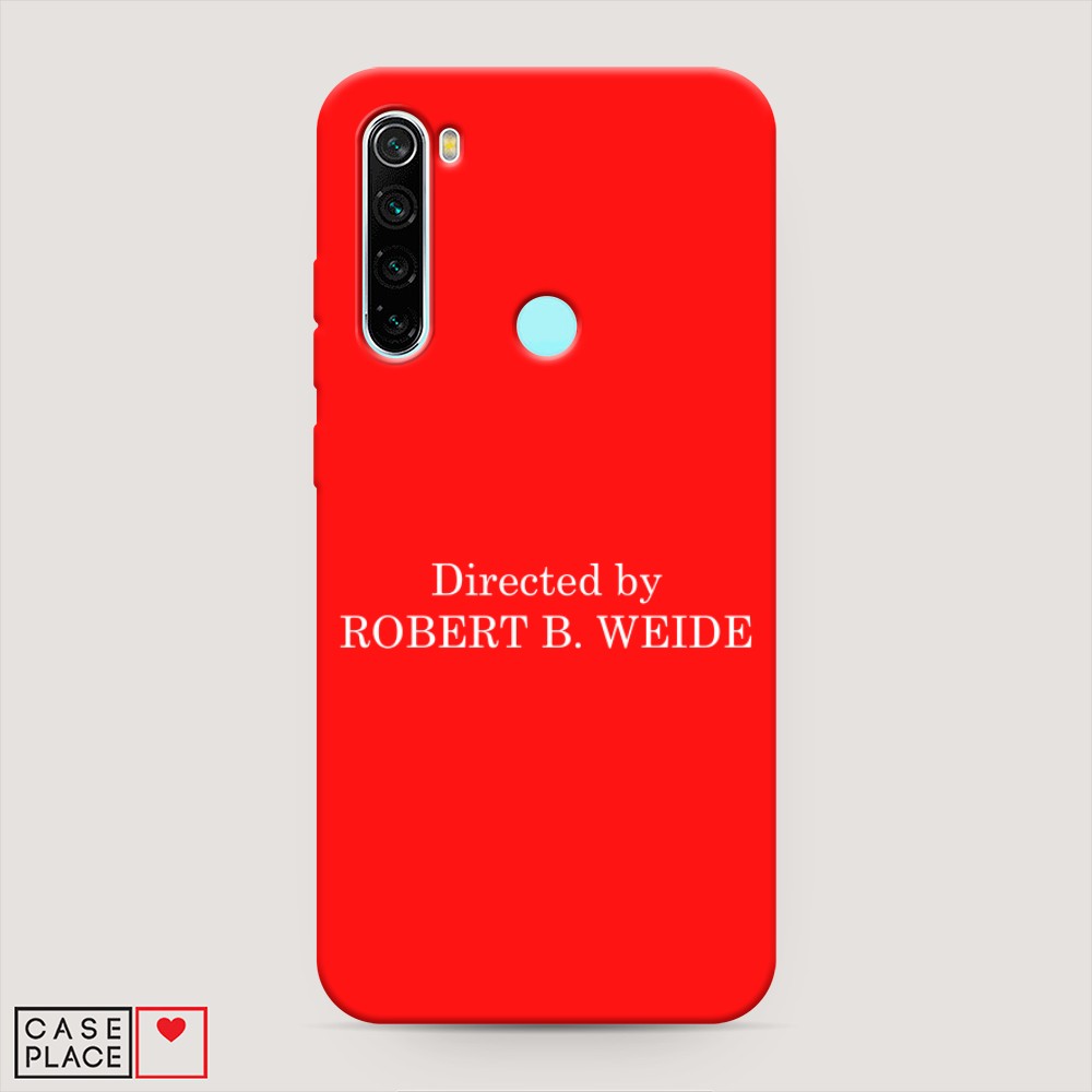 фото Матовый силиконовый чехол "robert b weide" на xiaomi redmi note 8 awog