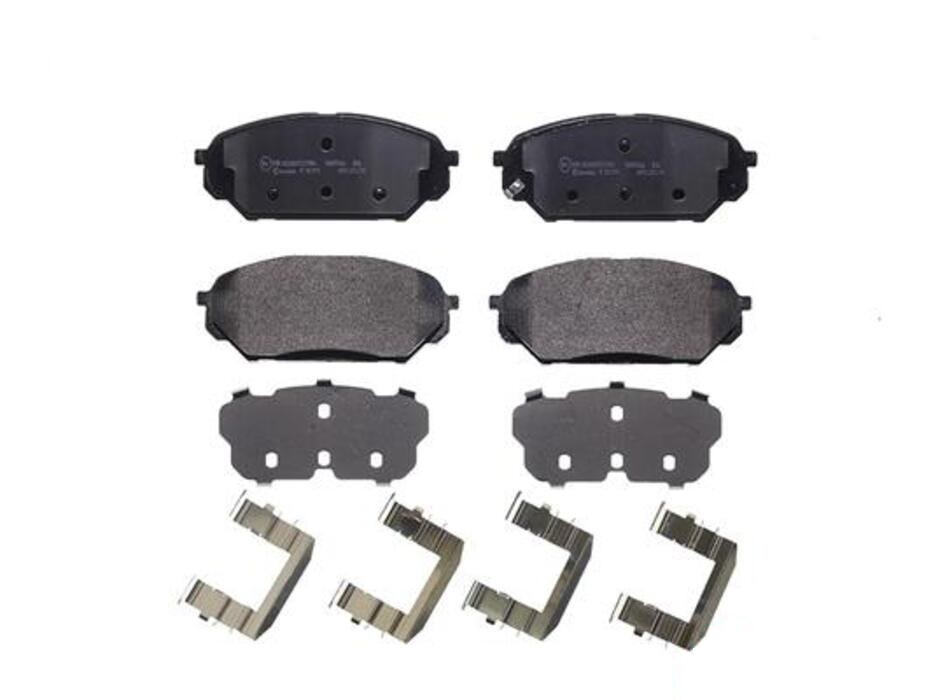 

P30071_колодки дисковые передние! Hyundai IX55 3.0CRDi 08>