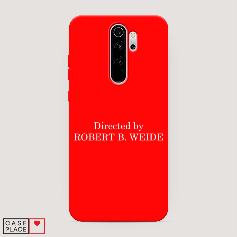 фото Матовый силиконовый чехол "robert b weide" на xiaomi redmi note 8 pro awog