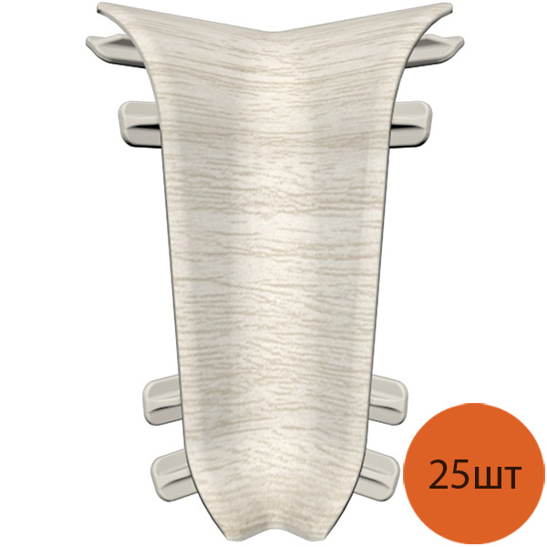 

IDEAL Komfort угол внутренний Ясень белый 252 упак. 25шт.