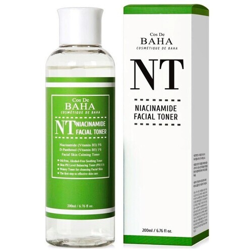 Тонер Cos De Baha для проблемной кожи с ниацинамидом Nt Niacinamide Toner 200 мл