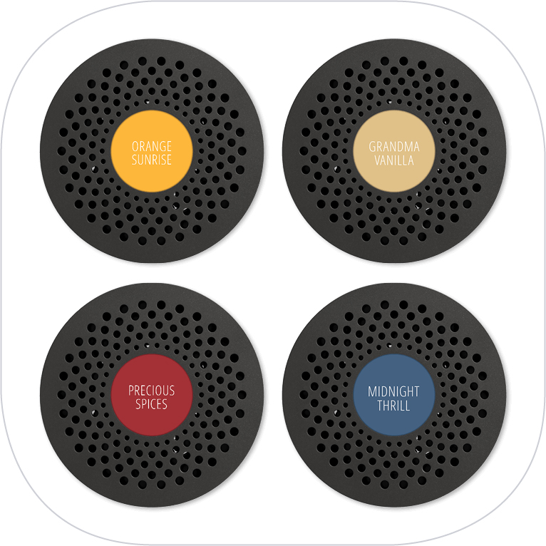 

Ароматические капсулы Moodo Cozzzy Digital (MODAIR-SET_COZZY) 4шт, Cozzzy Digital