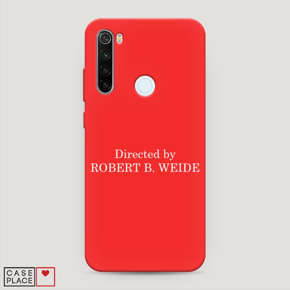 фото Матовый силиконовый чехол "robert b weide" на xiaomi redmi note 8t awog