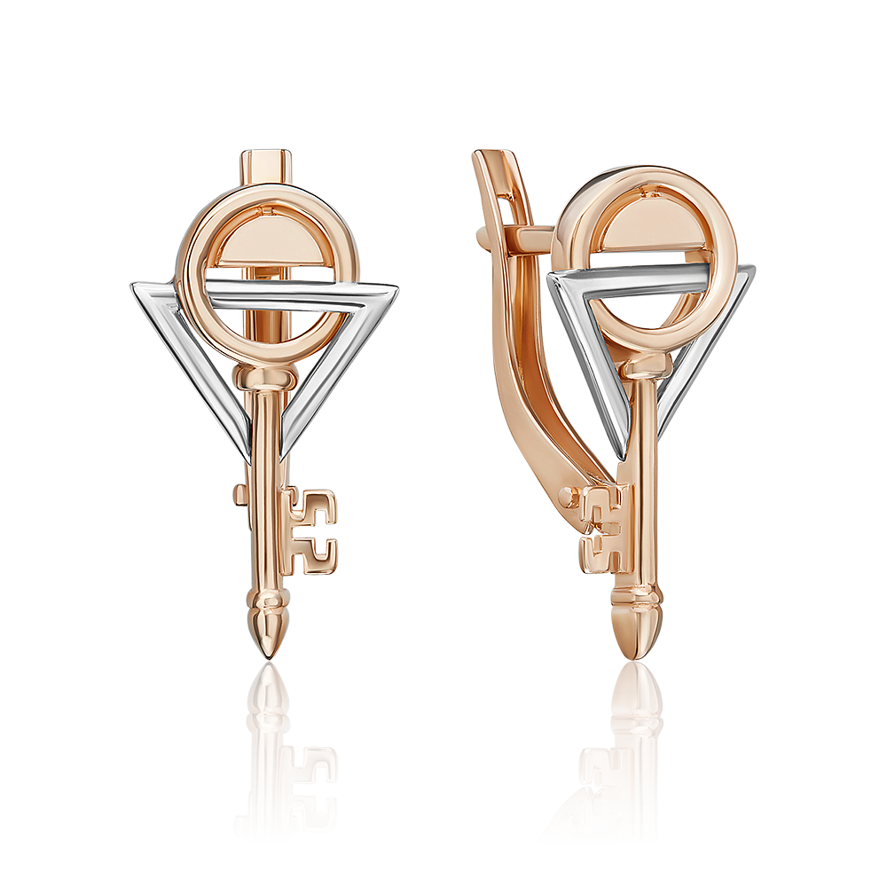 

Серьги из золота PLATINA jewelry 02-5308-00-000-1111, 02-5308-00-000-1111