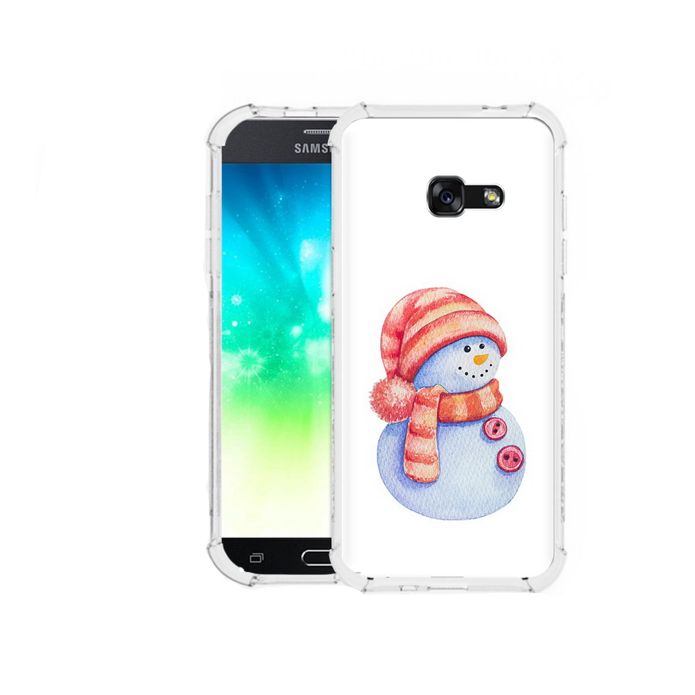 

Чехол MyPads Tocco для Samsung Galaxy A3 (2016) Веселый снеговик, Прозрачный, Tocco