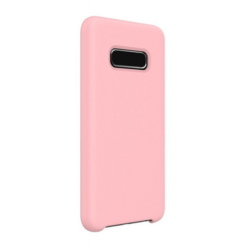 фото Чехол silicone для samsung galaxy s10e overlay (розовый) ёmart