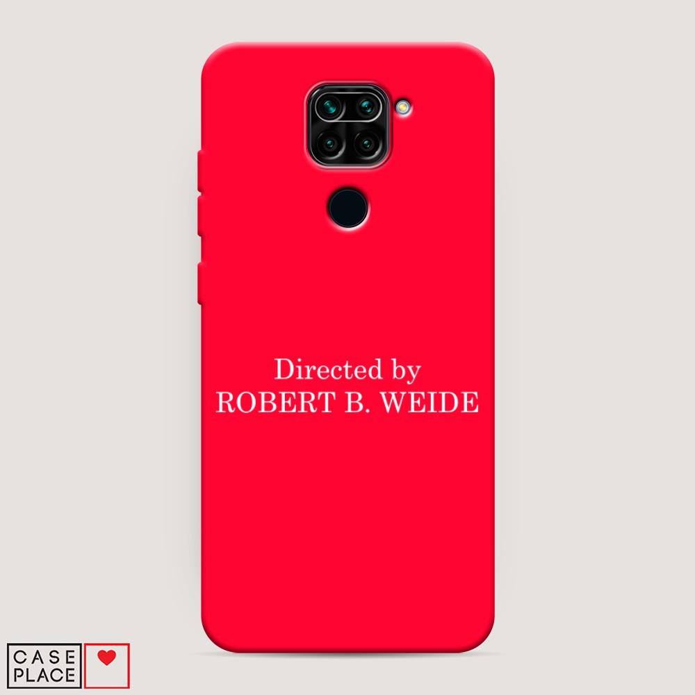 фото Матовый силиконовый чехол "robert b weide" на xiaomi redmi note 9 awog