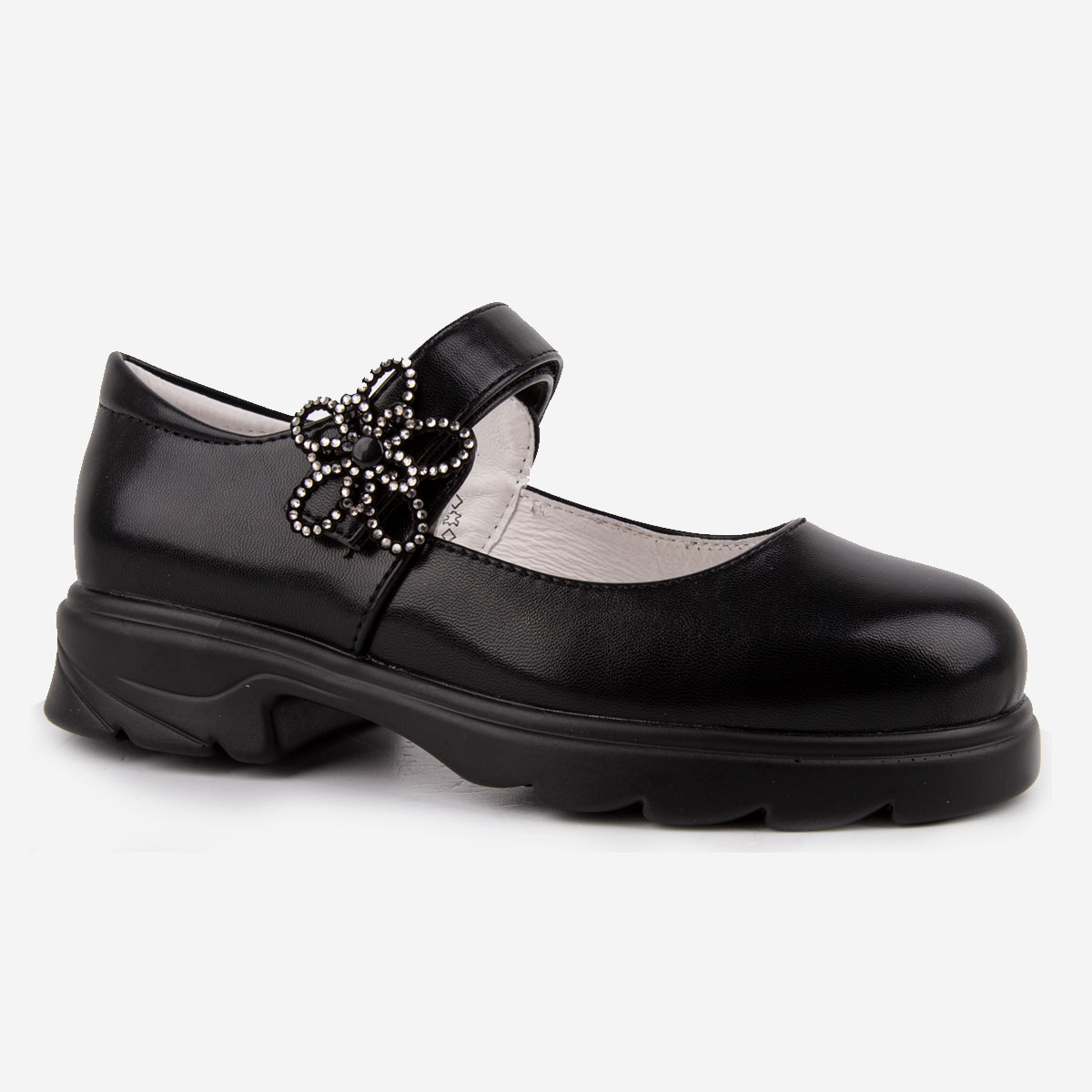 Купить Туфли для девочек Kapika 23877п цв. черный р. 31,