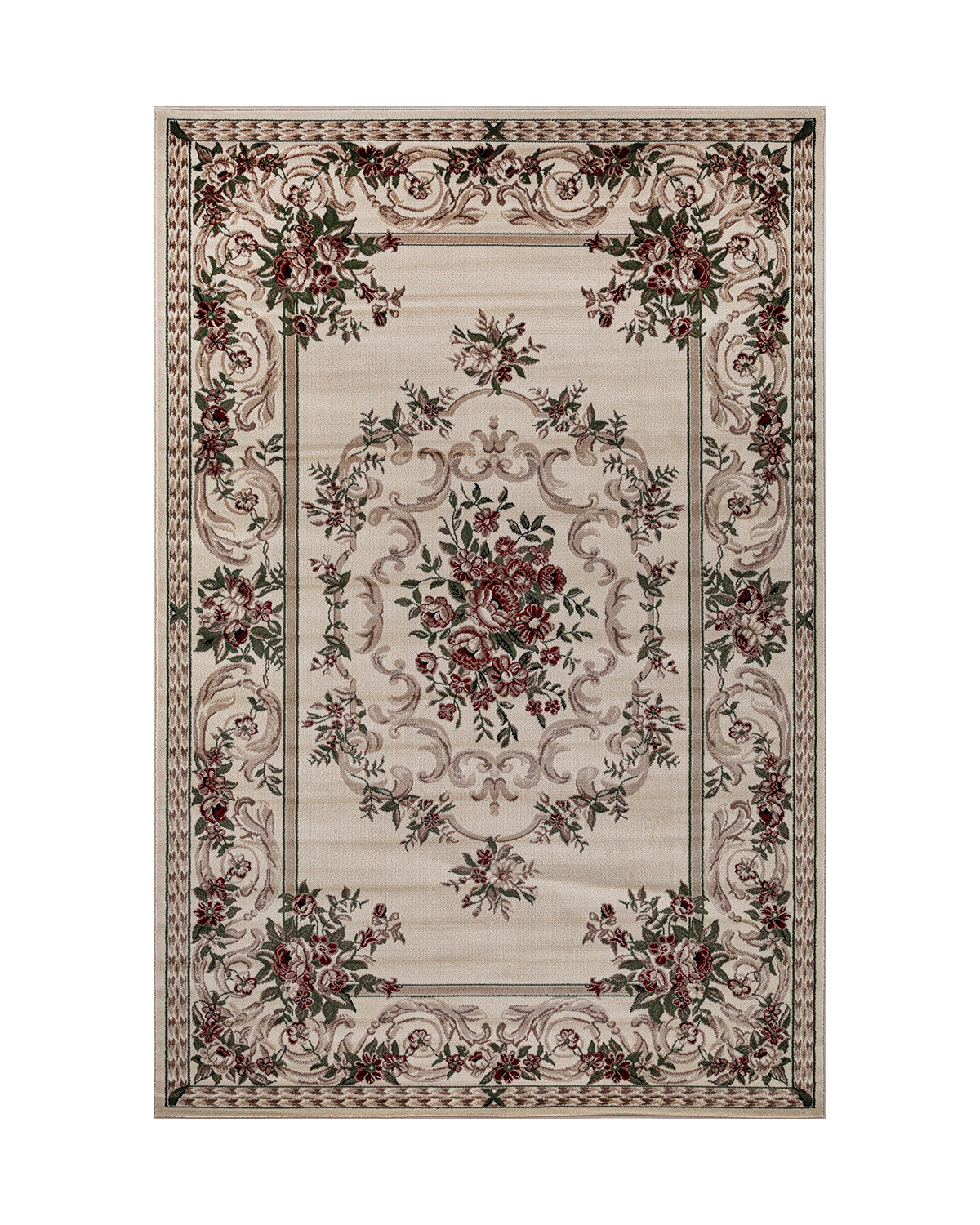 фото Ковёр merinos colizey 150x400 прямоугольный кремовый d057