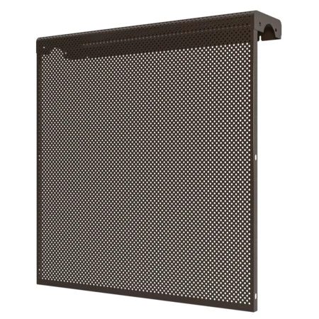 Экран радиаторный ДМЭР перфорированный 590x610x140, 6-ти секционный, сталь, коричневый, ЭР