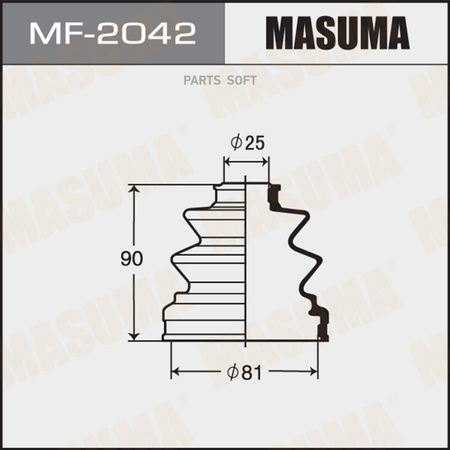 

MASUMA 'MF2042 Пыльник шруса пер. внутр. 1шт