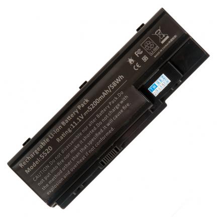 

Аккумулятор для ноутбука Acer AS07B31/5220/5310/5200 (AS07B32,AS07B41,AS07B42) 10.8v 5200m