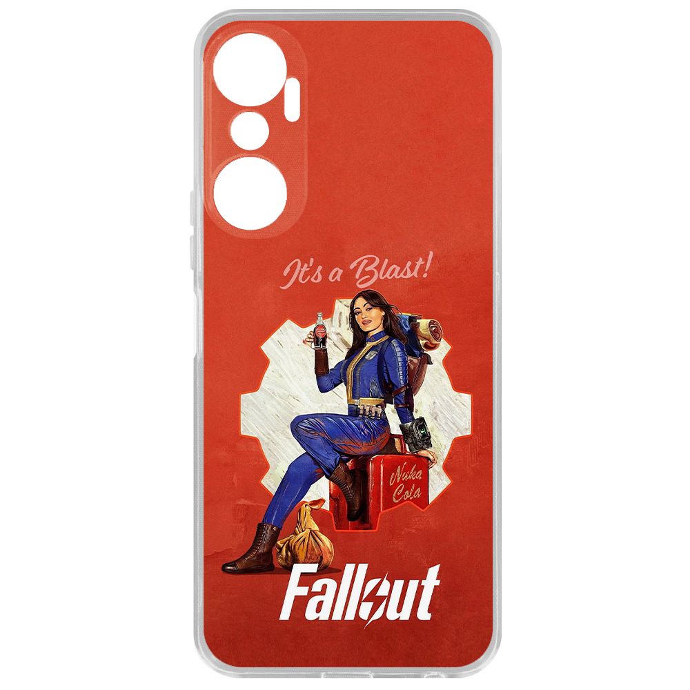 

Чехол-накладка Krutoff Clear Case Фоллаут (Fallout) - Это взрыв! для INFINIX Hot 20, Прозрачный