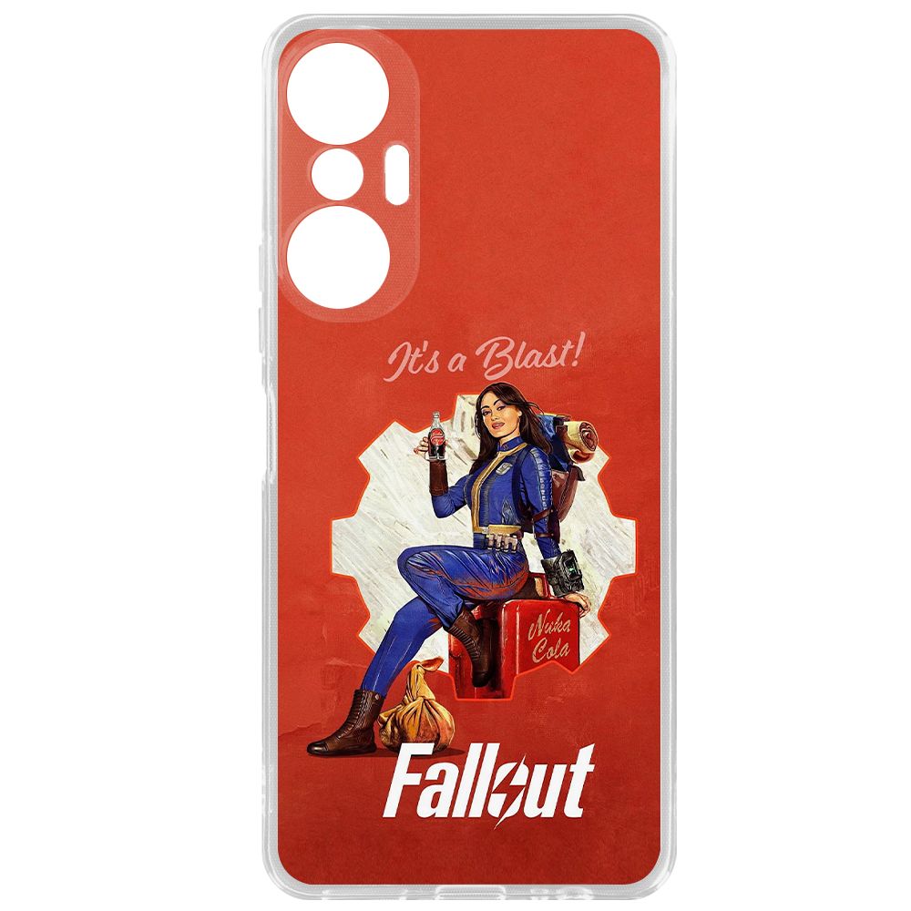 

Чехол-накладка Krutoff Clear Case Фоллаут (Fallout) - Это взрыв! для INFINIX Hot 20S, Прозрачный