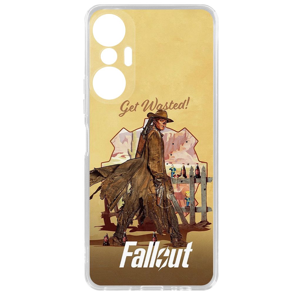 

Чехол-накладка Krutoff Clear Case Фоллаут (Fallout) - Давай напьемся! для INFINIX Hot 20S