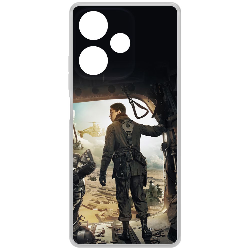 

Чехол-накладка Krutoff Clear Case Фоллаут (Fallout) - Аарон для INFINIX Hot 30, Прозрачный