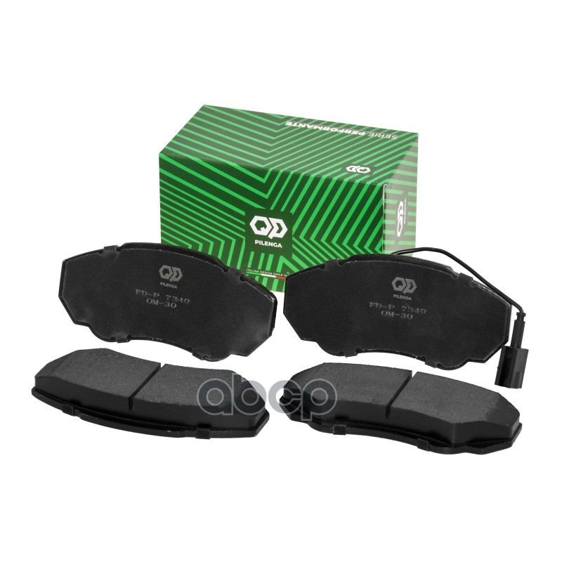 

Колодки тормозные диск.передние BOXER II, DUCATO Q11, Q15, JUMPER II FD-P7340