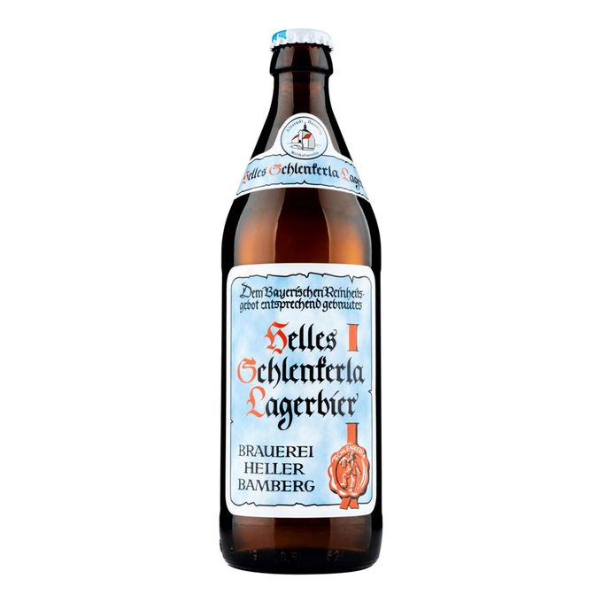 Пиво Schlenkerla Helles Lagerbier фильтрованное пастеризованное 500 мл Aecht Schlenkerla Rauchbier светлое