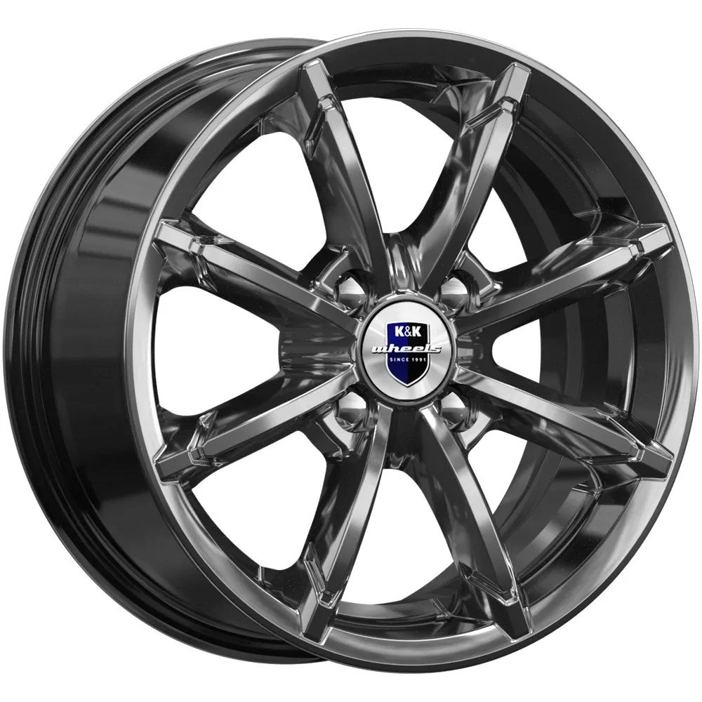 

Колесный диск K&K Sportline (КС603) 6x14 ET40 4x100 D67.1 Кварц, арт. 78887, Черный;серый, Sportline (КС603)