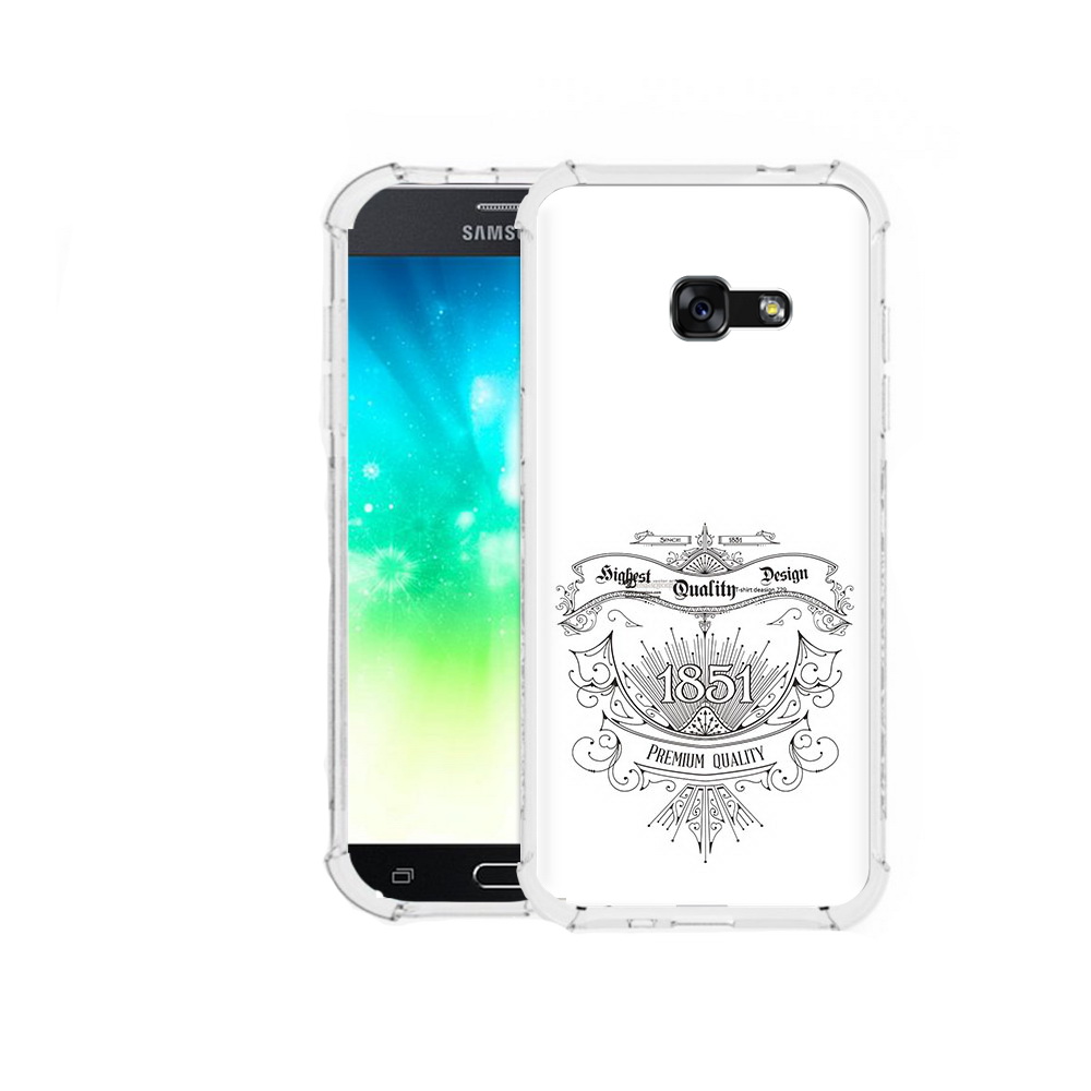 

Чехол MyPads Tocco для Samsung Galaxy A3 (2016) логотип 1851 год, Прозрачный, Tocco