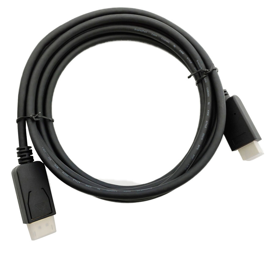 фото Кабель 1.2v ver2.0 displayport (m) hdmi (m) 3м nobrand