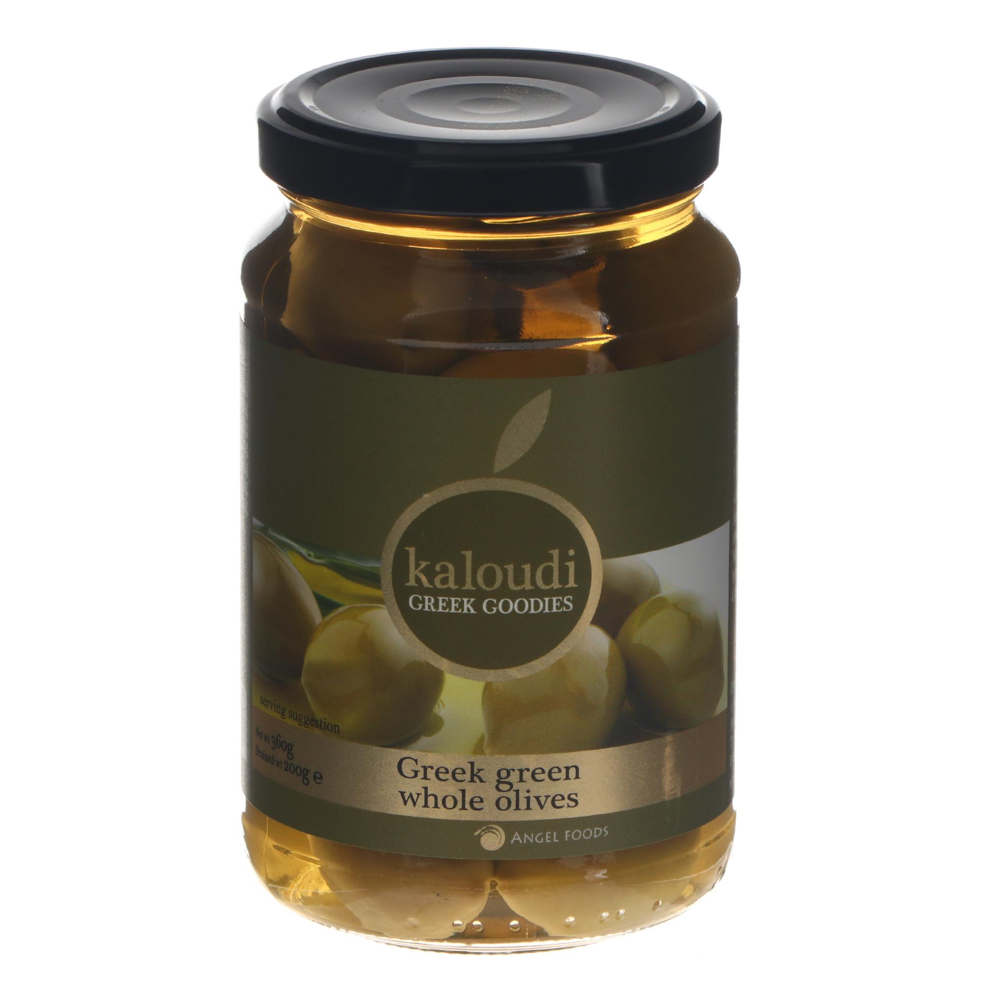 

Оливки Kaloudi Colossal зеленые с косточкой 200 г