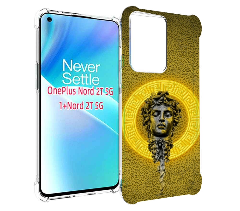 

Чехол MyPads статуя версачи для OnePlus Nord 2T, Прозрачный, Tocco