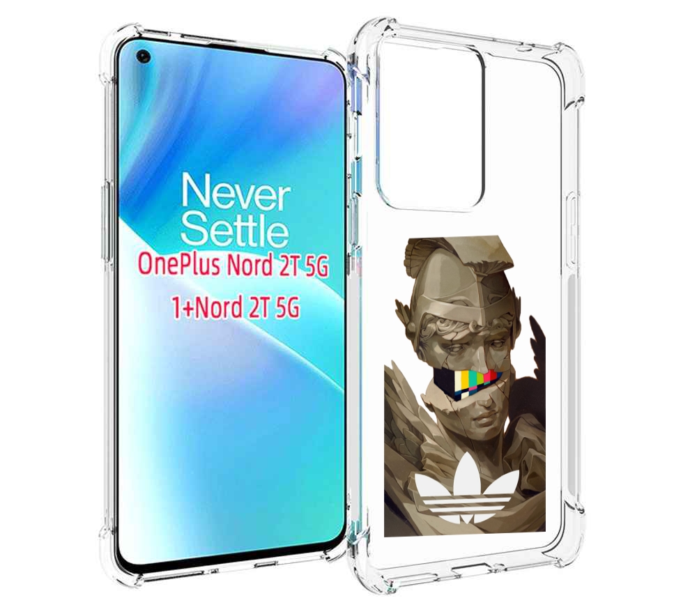 

Чехол MyPads статуя-адидас для OnePlus Nord 2T, Прозрачный, Tocco