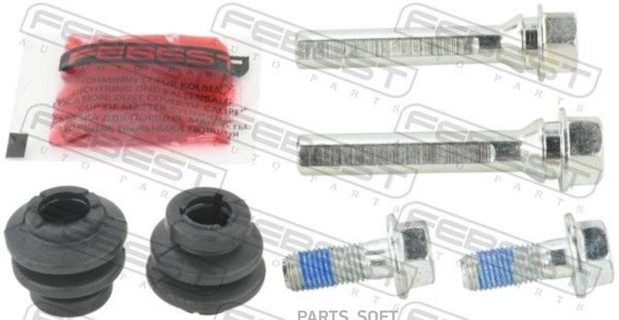 

Втулка Направляющая Суппорта Тормозного Переднего Комплект Febest 0174-Zze120f-Kit Febest