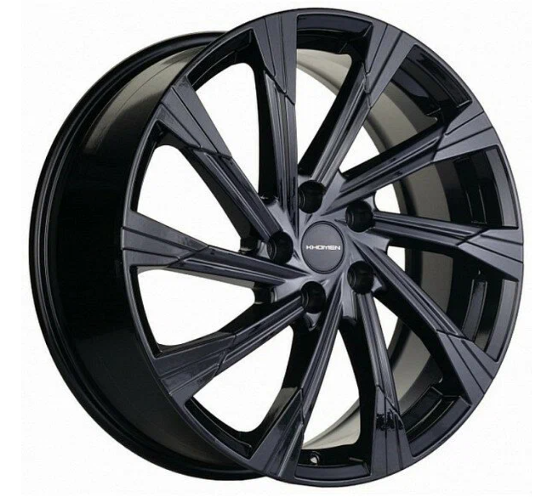 

Диск литой R19 7.5J 5x108/60.1 ET33 KHOMEN 1901 BLK 00119778