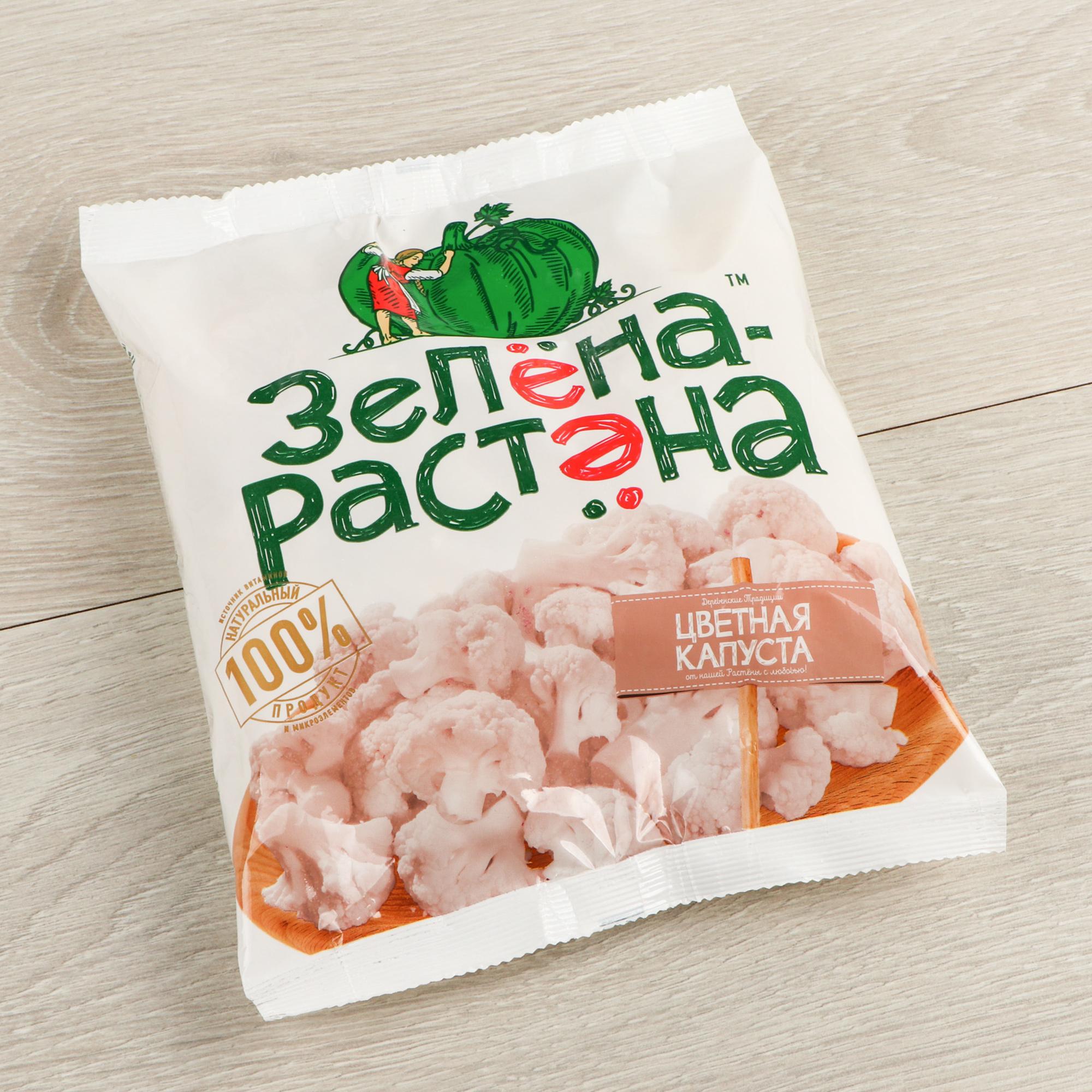 

Цветная капуста Зелена-Растена быстрозамороженная 400 г