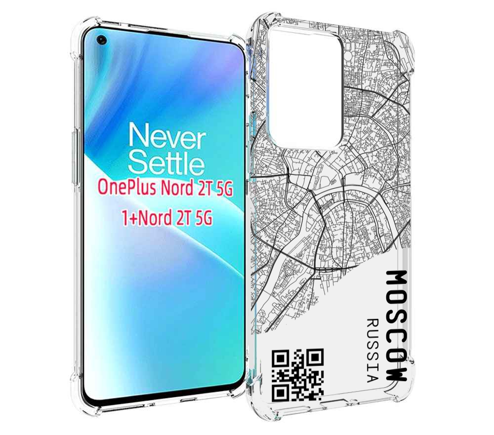 

Чехол MyPads схема-москва для OnePlus Nord 2T, Прозрачный, Tocco