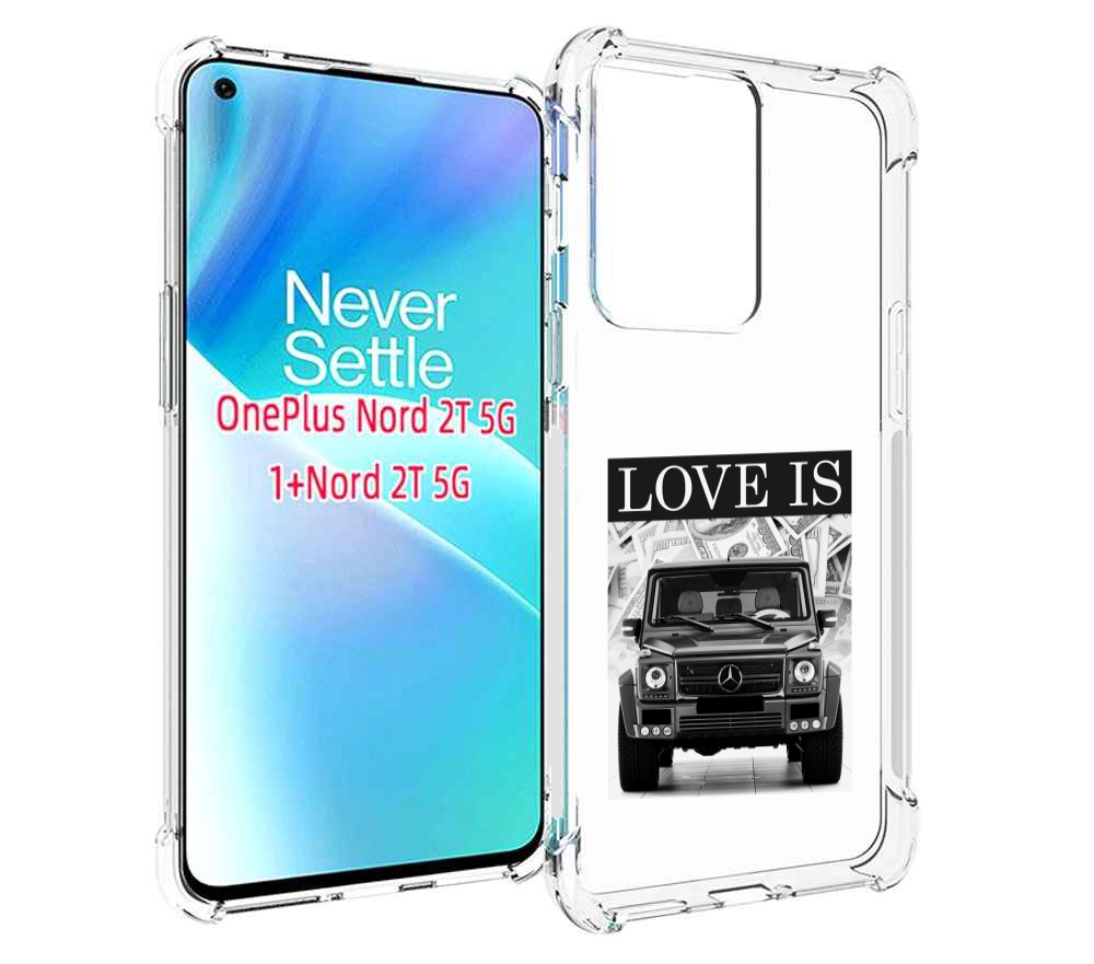 

Чехол MyPads гелик для OnePlus Nord 2T, Прозрачный, Tocco