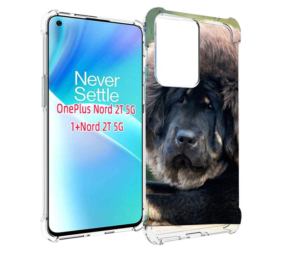 

Чехол MyPads тибетскии мастиф для OnePlus Nord 2T, Прозрачный, Tocco