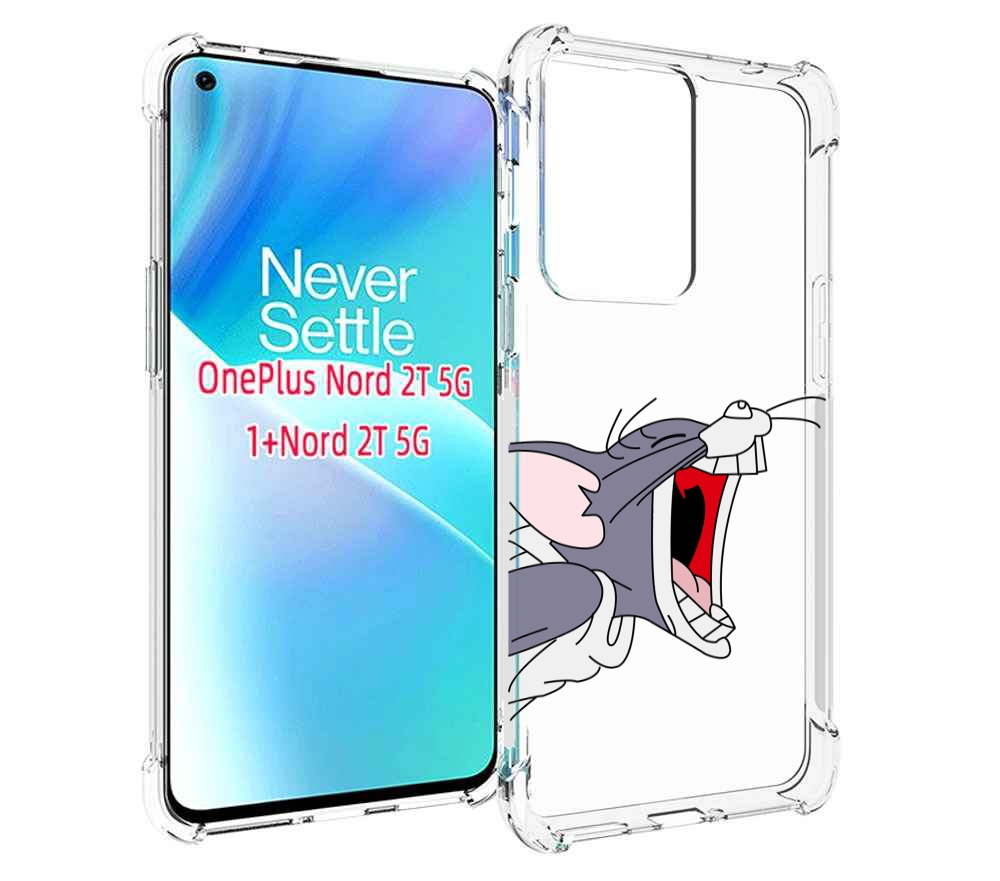 

Чехол MyPads том-голодный для OnePlus Nord 2T, Прозрачный, Tocco