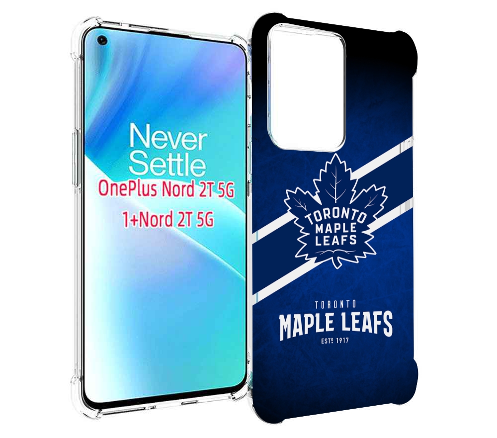 

Чехол MyPads торонто-меипл-лифс для OnePlus Nord 2T, Прозрачный, Tocco