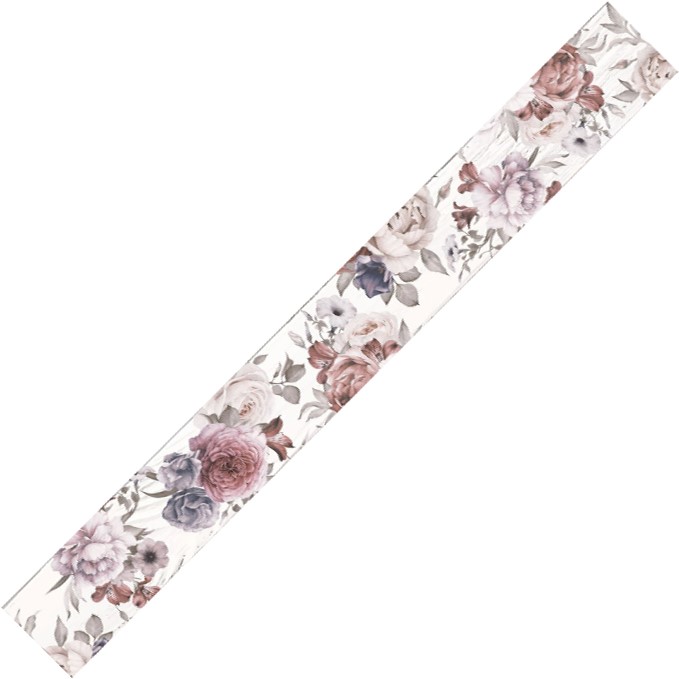 

LB CERAMICS Shabby Chic бордюр настенный 600x70х9 мм упак. 18шт 0,76 кв.м. белый