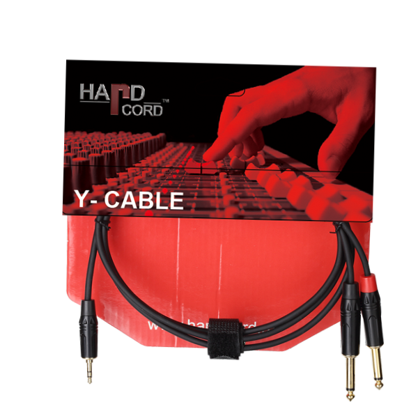 

Кабель акустический HardCord AJS-15 2 х Jack 6,3 mm Jack 3,5mm, 1.5м, AJS-15
