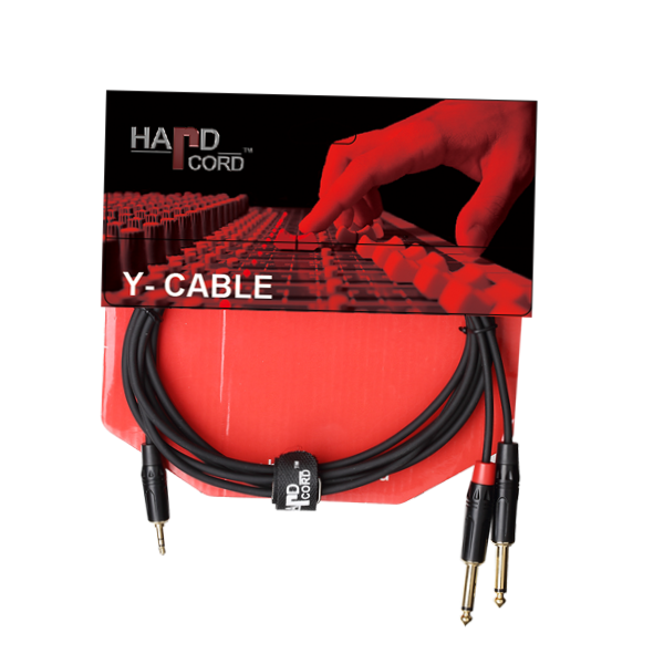 

Кабель акустический HardCord AJS-30 2 х Jack 6,3 mm Jack 3,5mm, 3м, AJS-30