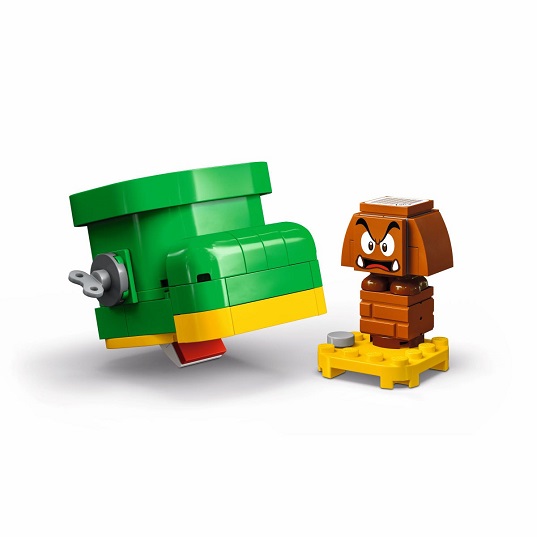 Конструктор LEGO Super Mario Ботинок Гумбы, 76 деталей, 71404 конструктор lego super mario дом на дереве донки конга 555 деталей 71424