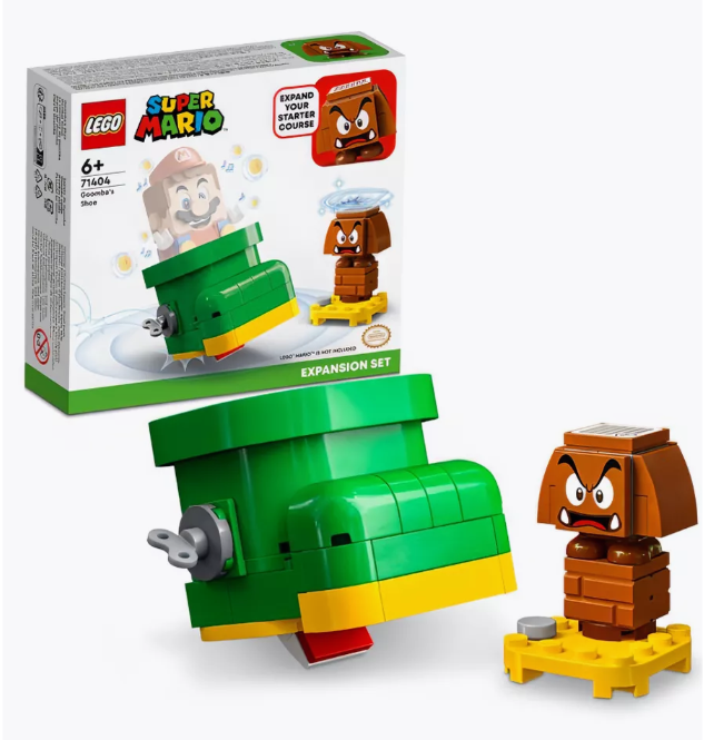 

Конструктор LEGO Super Mario Ботинок Гумбы, 76 деталей, 71404