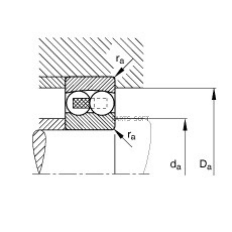 

Подшипник 1306 ETN9 1шт