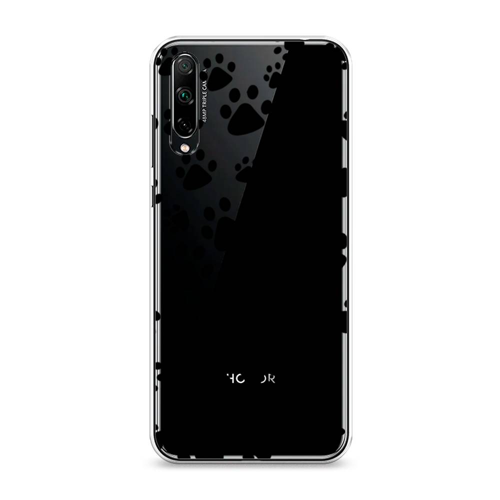 

Чехол Awog на Honor 30i "Лапки черные", Разноцветный, 6104050-2
