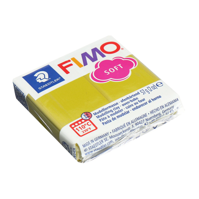 

Пластика-полимерная глина запекаемая FIMO soft пляжная трава 8020-T51 57г